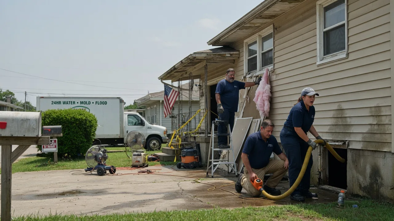 Water Damage Repair in Fredericksburg, IA near me